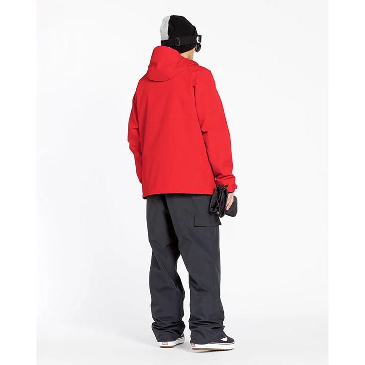 VOLCOM（ボルコム） 30%off ラスト1点 レッド L スノーボードウェア