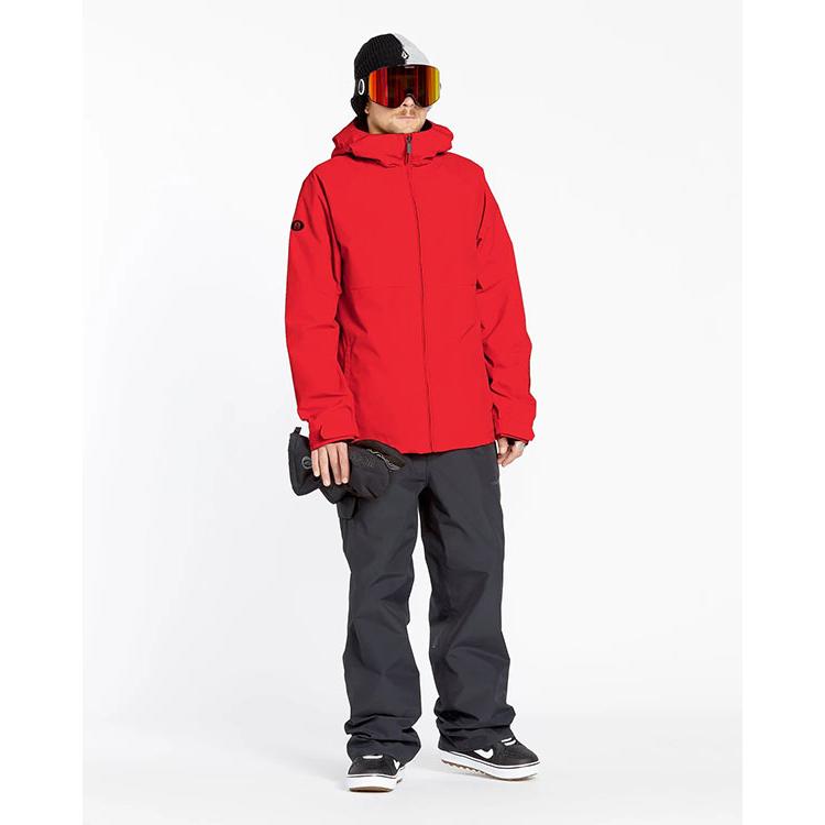 VOLCOM（ボルコム） 35%off ラスト1点 レッド L スノーボードウェア
