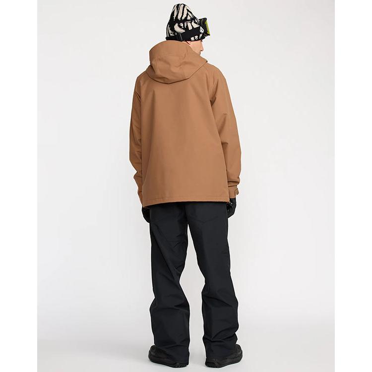 VOLCOM ERA INS JACKET スキー、スノーボードウェア VOLCOM（ボルコム） スノーボードウェア 2836 INS JACKET TERRA BROWN