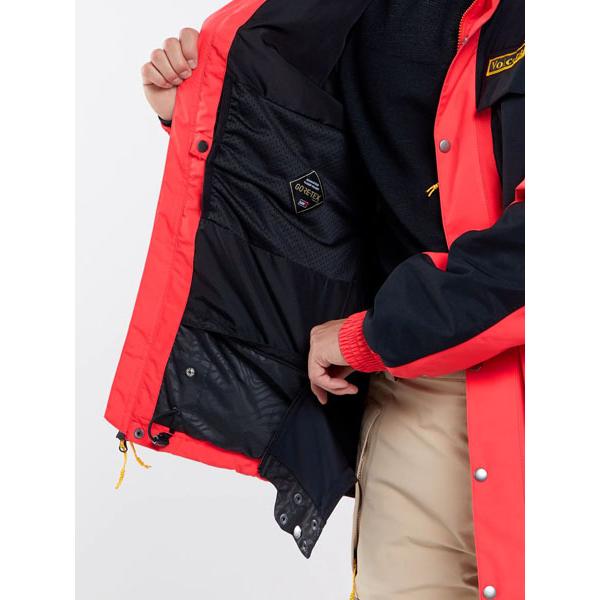 VOLCOM ボルコム　ゴアテックス　ジャケット　赤　Sサイズ VOLCOM（ボルコム） 24-25 VOLCOM/ボルコム GUIDE GORE-TEX jacket