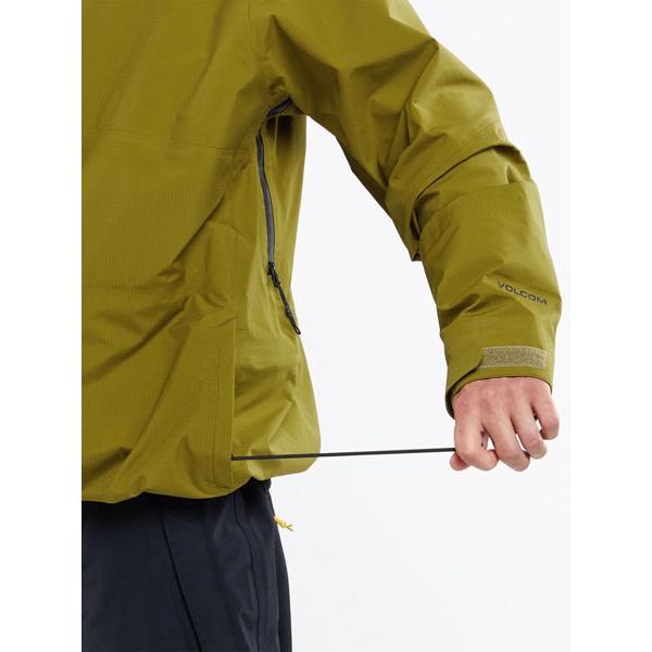 ボルコム GORE-TEX JKT ダークグリーン DKG VOLCOM 現品限り 45