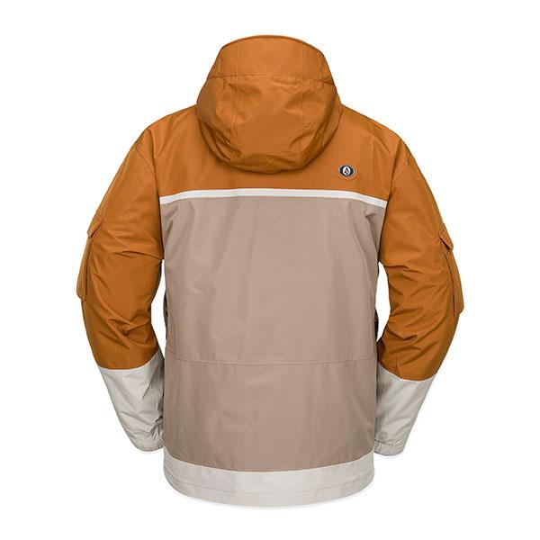 スノーボードウェア VOLCOM ボルコム NIGHTBREAKER 20K Volcom Men's Nightbreaker 20K Jacket, Chestnut Brown at