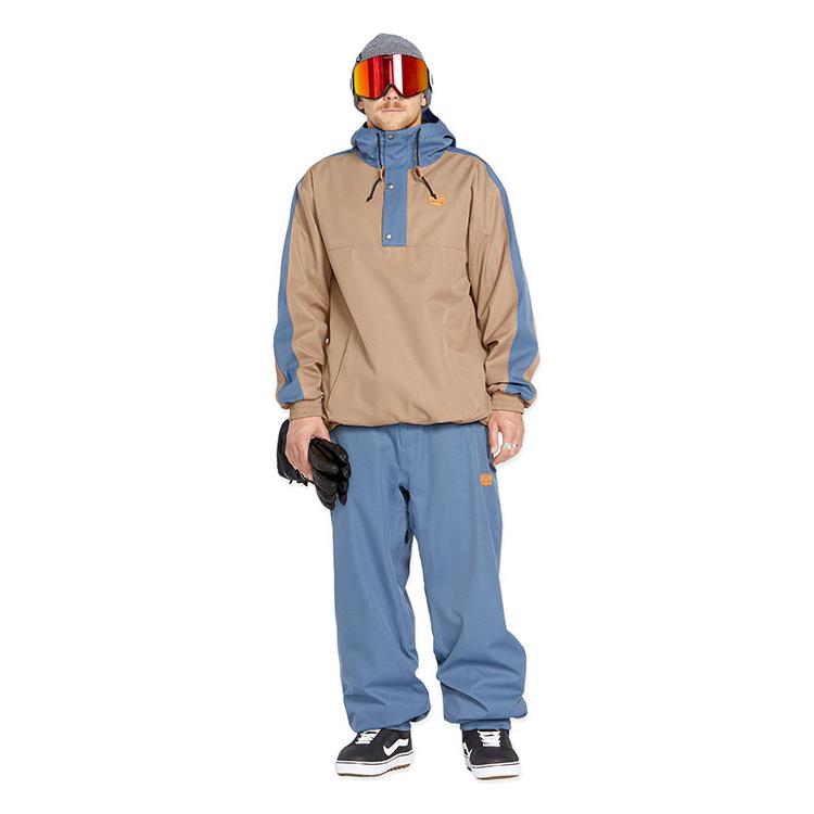 35%off スノーボードウェア VOLCOM ボルコム LONGO 20K PULLOVER メンズ プルオーバー アノラック ジャケット スノボ スノーボード SNOWBOARDの画像