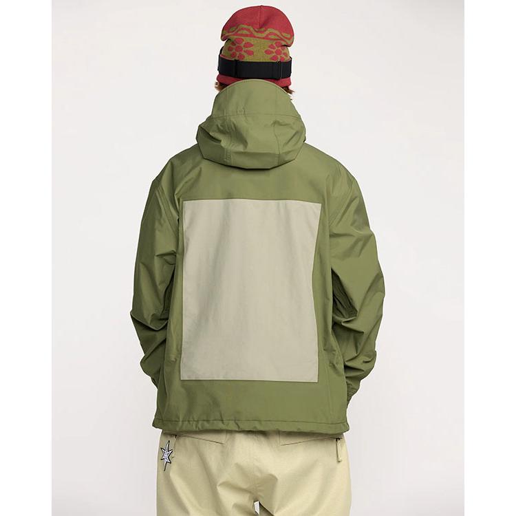VOLCOM（ボルコム） スノーボードウェア ARTHUR 3L JACKET DARK OLIVE