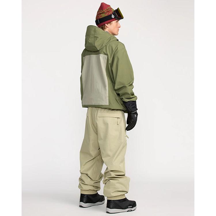 VOLCOM（ボルコム） スノーボードウェア ARTHUR 3L JACKET DARK OLIVE
