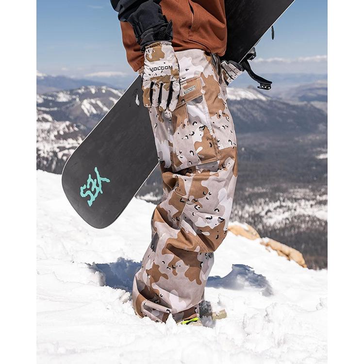 VOLCOM ボルコム　スノーウェア　メンズ　XL 迷彩　スノボー VOLCOM（ボルコム） ラスト1着 XLサイズスノーボードウェア NWRK BAGGY
