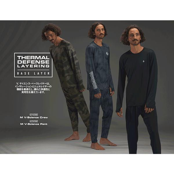 VOLCOM ロングタイツ ボルコム メンズ V-SCIENCE PANT スノー