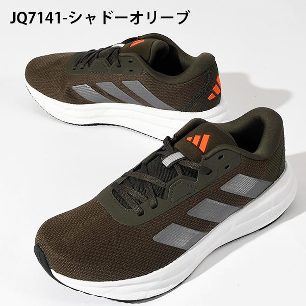 adidas（アディダス） メンズ 厚底 幅広 ランニングシューズ adidas