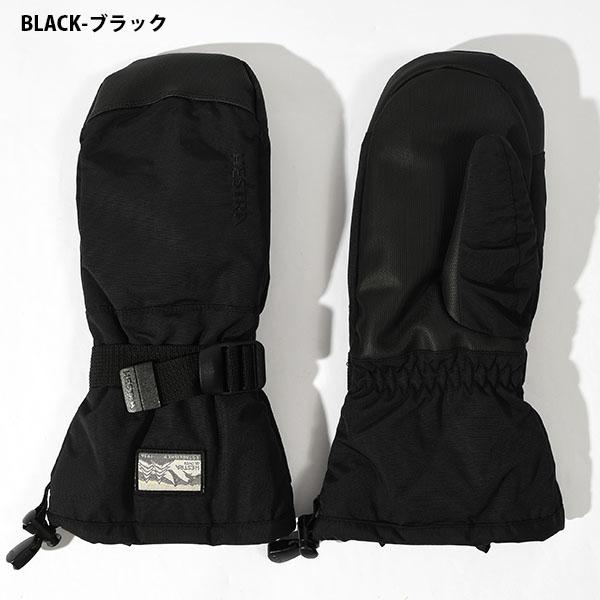 値下げ中!　Hestra ブラック ミトングローブ サイズ7 HESTRA（ヘストラ） ミトン Gauntlet Sr Mitt MITTEN メンズ ミトン 本