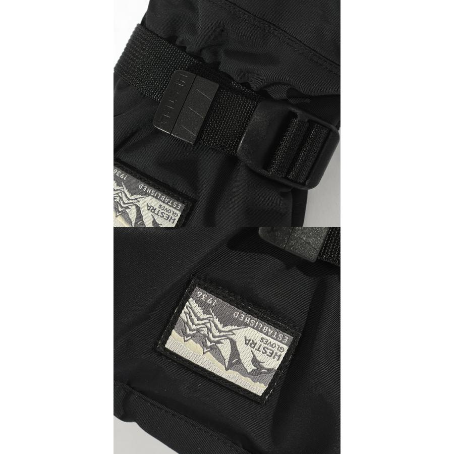 HESTRA（ヘストラ） レザーミトン Gauntlet Sr 3-Finger MITTEN メンズ