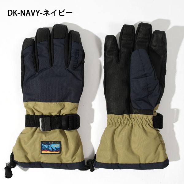 HESTRA（ヘストラ） レザーグローブ Gauntlet Sr メンズ 五指 本革