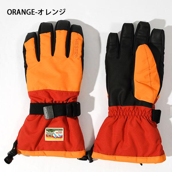 HESTRA（ヘストラ） レザーグローブ Gauntlet Sr メンズ 五指 本革