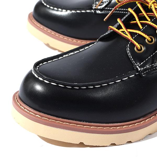 ワークブーツ メンズ アメカジ ローカット オックスフォードシューズ