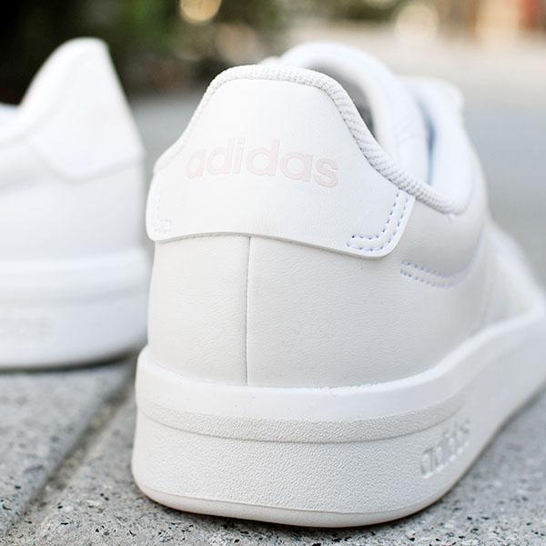 2026春夏新作 アディダス レディース スニーカー adidas GRAND COURT 3.0 J グランドコート ローカット シューズ 靴 ホワイト 白 玉虫色 オーロラ JQ1978の画像
