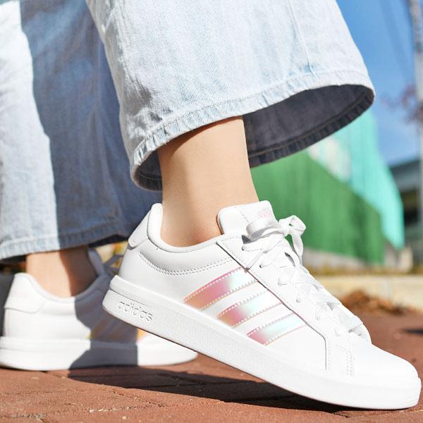 adidas グラウンドコート adidas（アディダス） レディース スニーカー adidas GRAND COURT 3.0