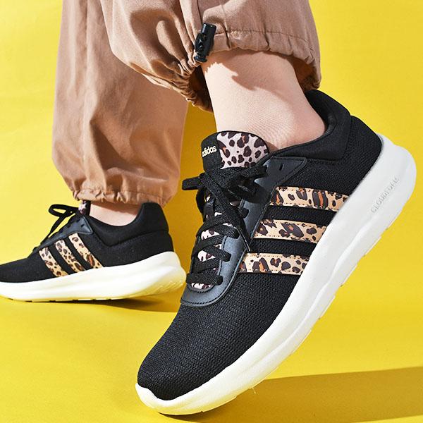 アディダス レオパード ヒョウ柄 3本ライン Size M 着用少なめ adidas（アディダス） ヒョウ柄 レディース スニーカー adidas LITE
