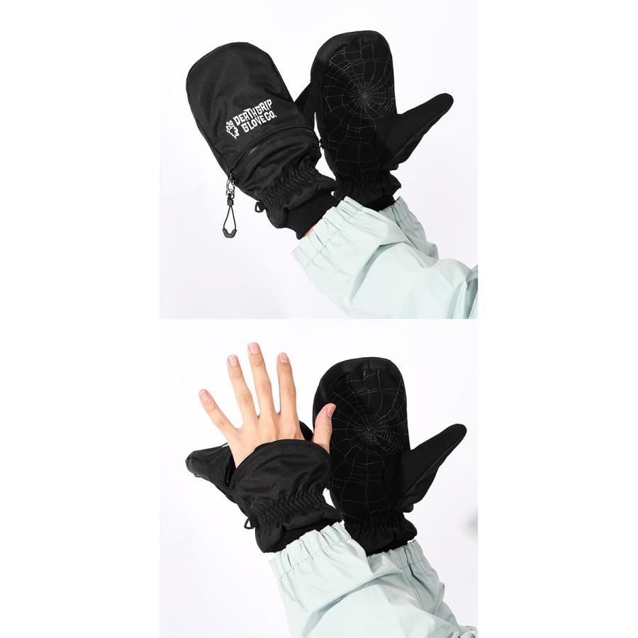 DEATHGRIP GLOVE デスグリップグローブMELODIE ラスト1点 Lサイズ スノーボード ミトン デスグリップ グローブ
