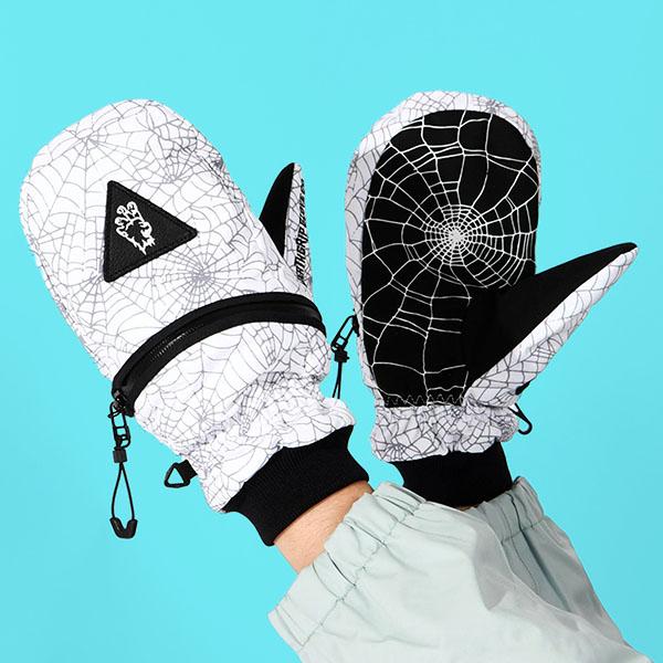 ラスト1点 Lサイズ スノーボード ミトン デスグリップ グローブ