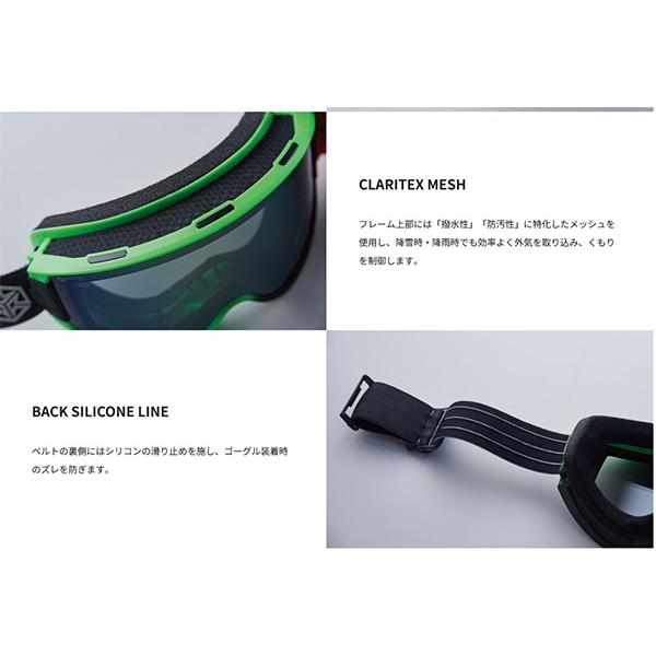 DICE（ダイス） スノーゴーグル GOODMAN グッドマン GM54570 調光
