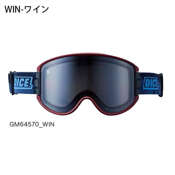 DICE（ダイス） 2026-2027冬新作 スノーゴーグル GOODMAN グッドマン