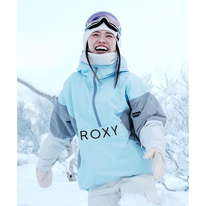 ROXY ファー付スノーウェア SIZE: S (SLIM FIT) ☆未使用 ROXY（ロキシー） スノーウェア ALPHA ANORAK JK レディース
