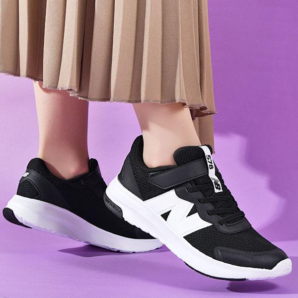 New Balance 990 ブラック ベルクロスニーカー 16cm 美品 New Balance（ニューバランス） 2026秋冬新色 ビッグNロゴ 選べる3