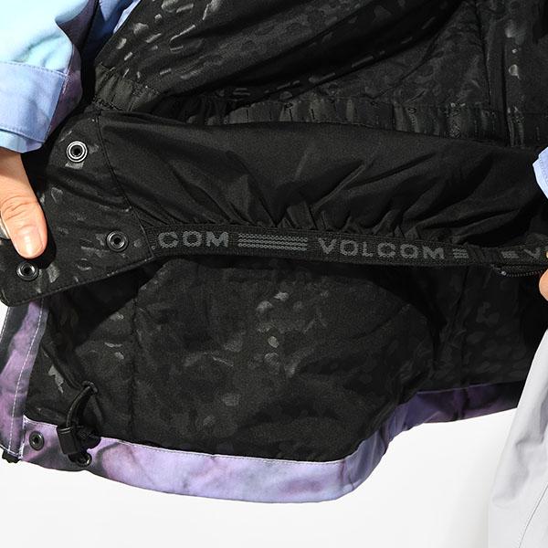VOLCOM フード付きスノーボードジャケット レディースМサイズ VOLCOM フード付きスノーボードジャケット レディースМサイズ