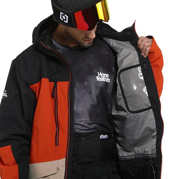 35%off ラスト1点 Lサイズ スノーボードウェア HORSEFEATHERS フォース