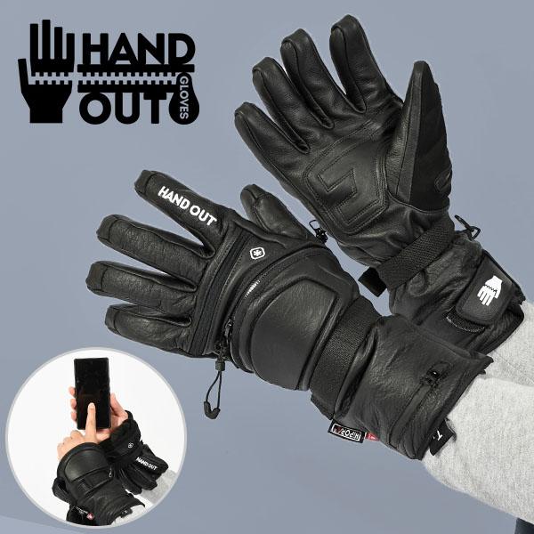 スノーボード ハンドアウト グローブ HAND OUT GLOVES メンズ PRO GLOVE 手袋 レザー スノボ スキー 2023