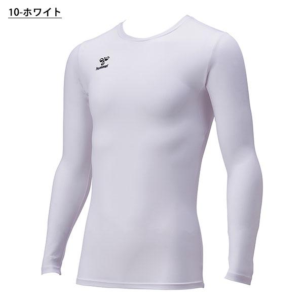 ゆうパケット対応可能！ヒュンメル メンズ 長袖 コンプレッション シャツ hummel フィットインナーシャツ アンダーウェア  吸汗速乾 HAP5153 | hummel | 01