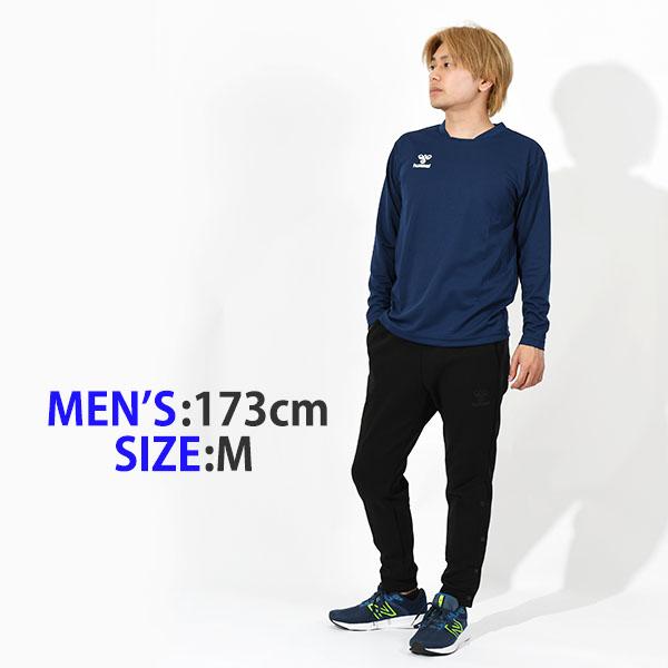 ヒュンメル メンズ レディース スナップボタン付き スウェット ロングパンツ 下 hummel チームボトム オープンスウェットパンツ ウェア HAP8298OP | hummel | 12