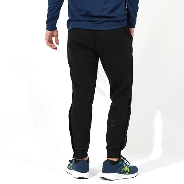 ヒュンメル メンズ レディース スナップボタン付き スウェット ロングパンツ 下 hummel チームボトム オープンスウェットパンツ ウェア HAP8298OP | hummel | 02