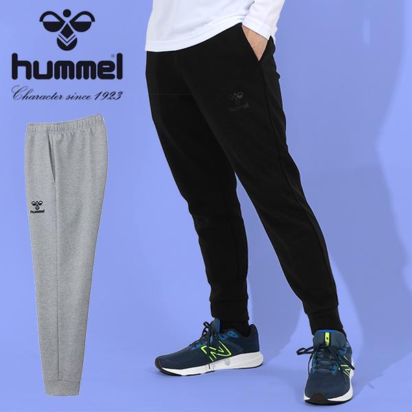 ヒュンメル メンズ レディース 裾リブ スウェット ロングパンツ 下 hummel チームスウェットパンツ トレーニング ウェア HAP8298P | hummel