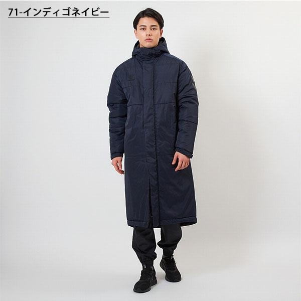 hummel ヒュンメル 中綿ロングコート メンズ レディース キッズ