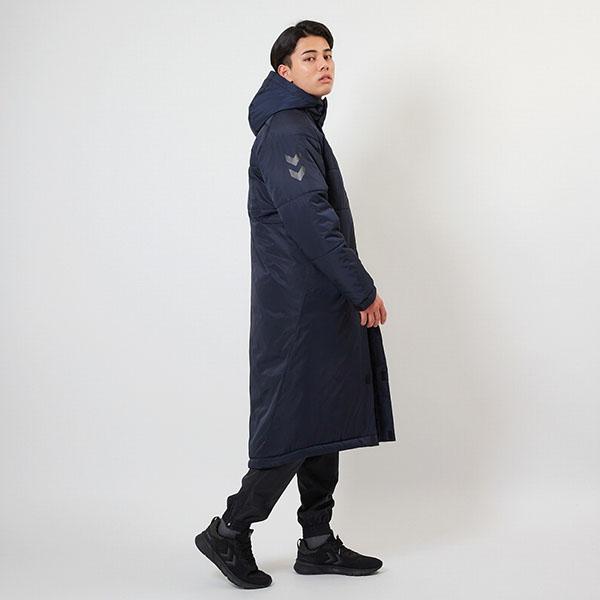 hummel（ヒュンメル） 中綿ロングコート メンズ レディース キッズ 