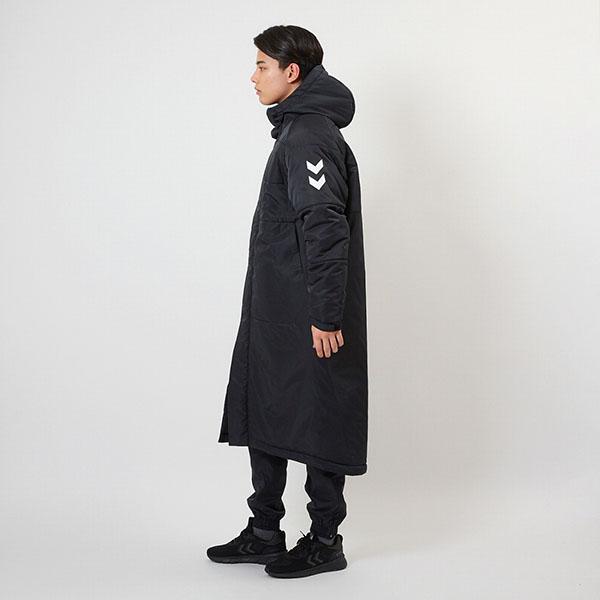 hummel（ヒュンメル） 中綿ロングコート メンズ レディース キッズ