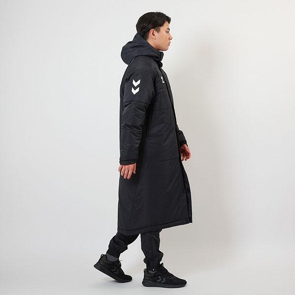 hummel（ヒュンメル） 中綿ロングコート メンズ レディース キッズ