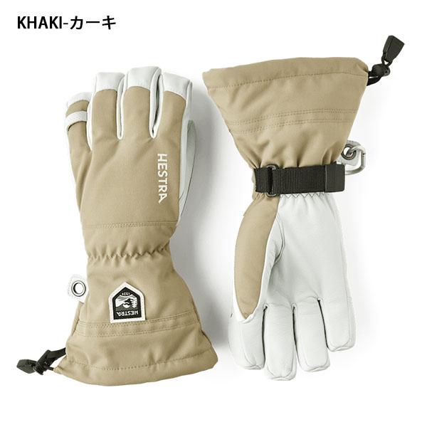 HESTRA（ヘストラ） レザーグローブ Heli Ski メンズ 五指 本革 天然