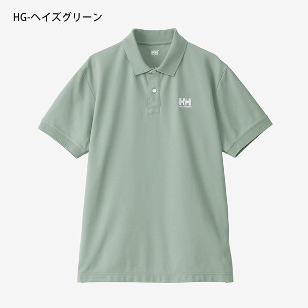 ヘリーハンセン 半袖 ポロシャツ メンズ レディース HELLY HANSEN S/S HH Logo Polo ロゴ ポロ 抗菌防臭 速乾 HH32414 2024春夏新作｜elephant｜07