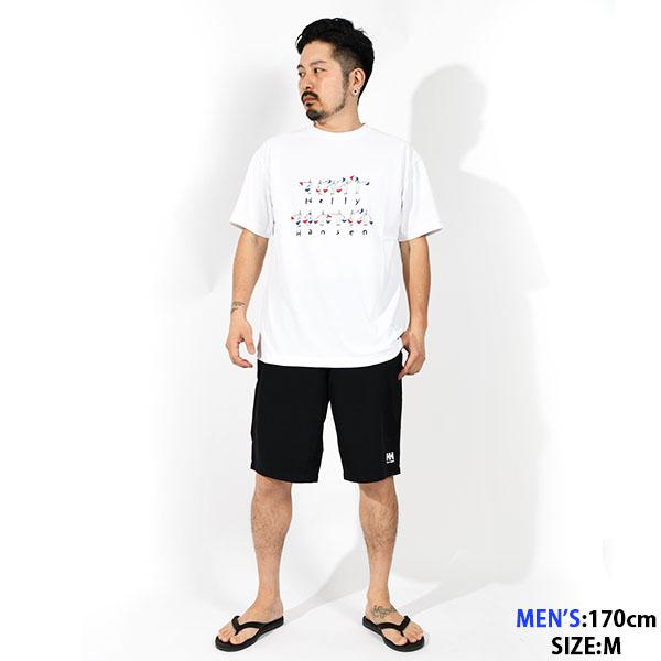 Helly Hansen 半袖シャツ アイボリー WL HELLY HANSEN ヘリーハンセン (HELLY HANSEN) 開襟シャツ