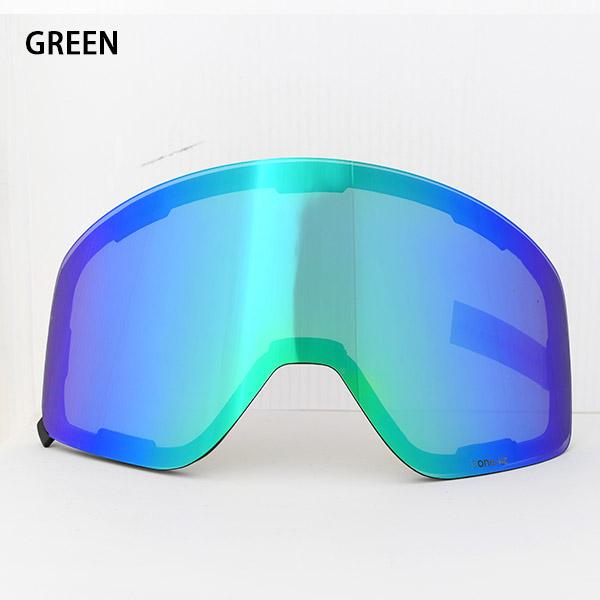 bone（THE ICEBRKR）　ブルーレンズ　骨伝導ゴーグル スペアレンズ スノーゴーグル bone ビーワン 骨伝導 偏光 交換