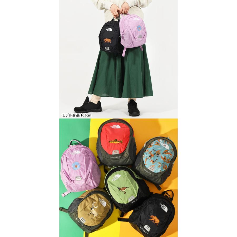 2026春夏新色 ノースフェイス リュックサック キッズ THE NORTH FACE K Homeslice ホームスライス 8L 子供 ジュニア 遠足 動物 NMJ72361の画像