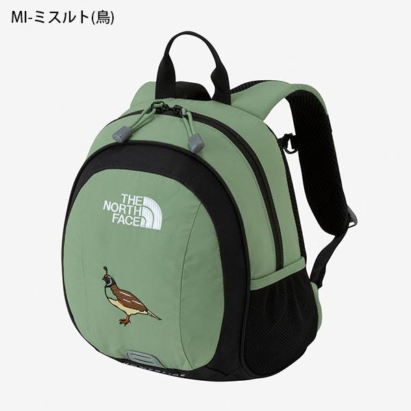 2026春夏新色 ノースフェイス リュックサック キッズ THE NORTH FACE K Homeslice ホームスライス 8L 子供 ジュニア 遠足 動物 NMJ72361の画像