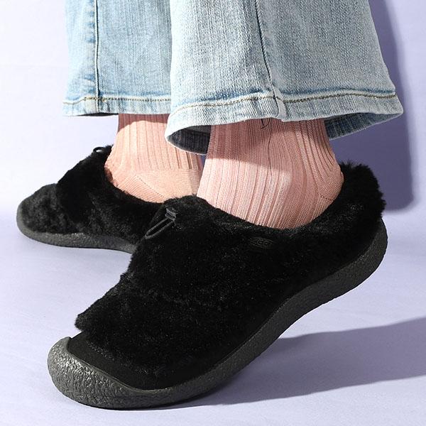 KEEN（キーン） スリッポン もこもこ レディース HOWSER 3 SLIDE