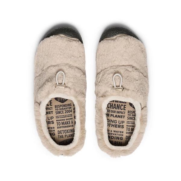 keen スリッポン　白　モコモコ KEEN（キーン） スリッポン もこもこ レディース HOWSER 3 SLIDE