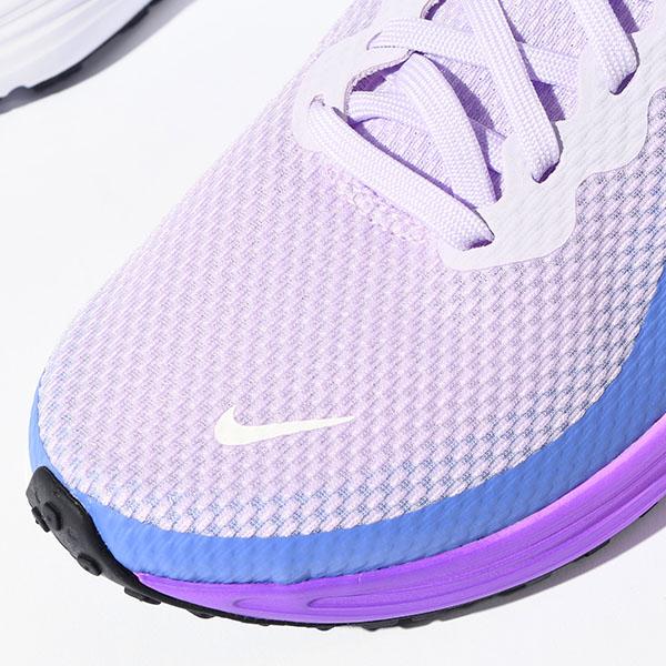 Nike ランニングシューズ ホワイト/レッド/パープル NIKE（ナイキ） 幅広 スニーカー ランニングシューズ レディース