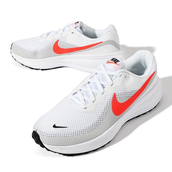 On ランニングシューズ ホワイト/オレンジ　26センチ NIKE（ナイキ） 36%off 幅広 スニーカー ランニングシューズ メンズ