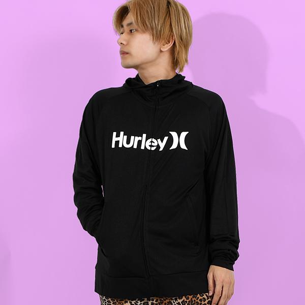 Hurley（ハーレー） ネコポス発送！ 送料無料 長袖ラッシュパーカー 