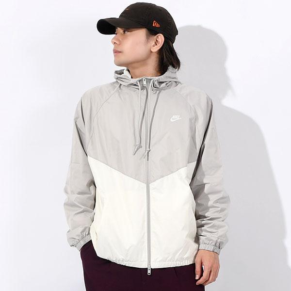 Nike フード付きジャケット M ホワイト/グレー NIKE公式】ナイキ メンズ ウィンタライズド ウーブン フード付きジャケット.オンラインストア (通販サイト)