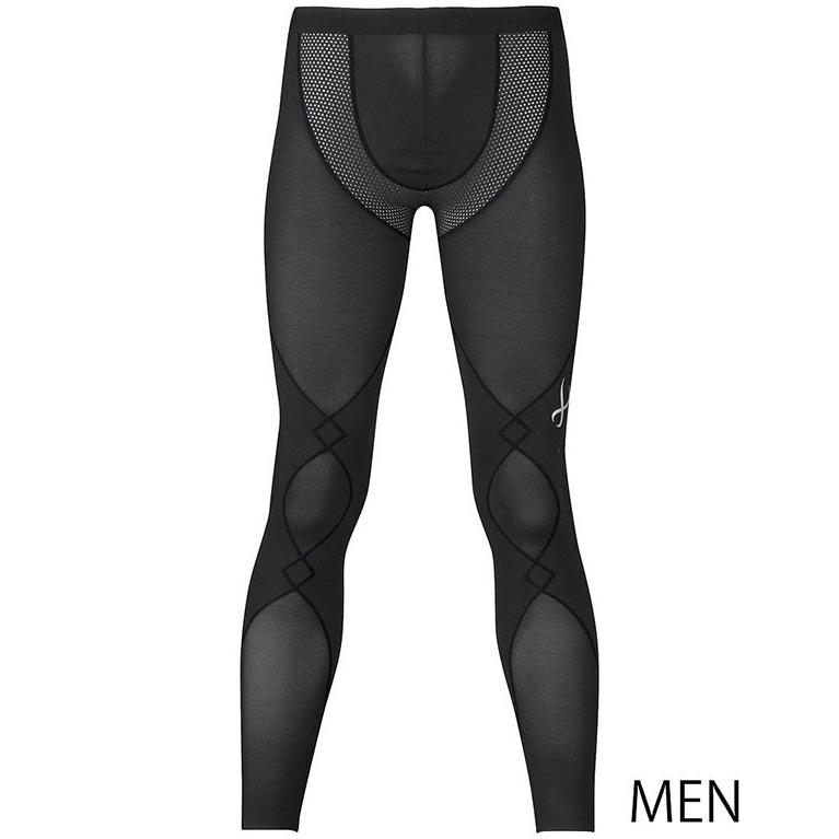 cwx マラソン タイツ メンズ M 黒 WACOAL（ワコール） CW-X スポーツタイツ メンズ エキスパートモデル